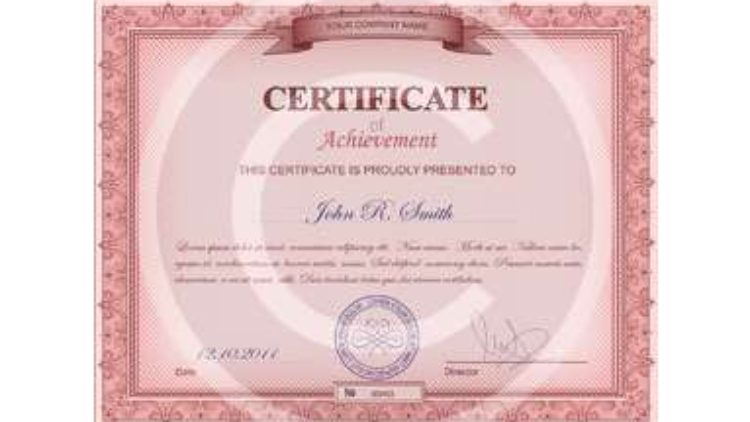 Certificate 4